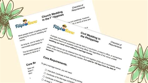 church requirements for renewal of vows in the philippines|Marriage Requirements Philippines 2023: Civil and Church Wedding Gui.